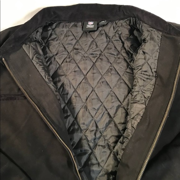 NWOT Men’s NFL Jacksonville Jaguars Small Logo Full Zip Tradesman Work Jacket XL - Picture 6 of 11